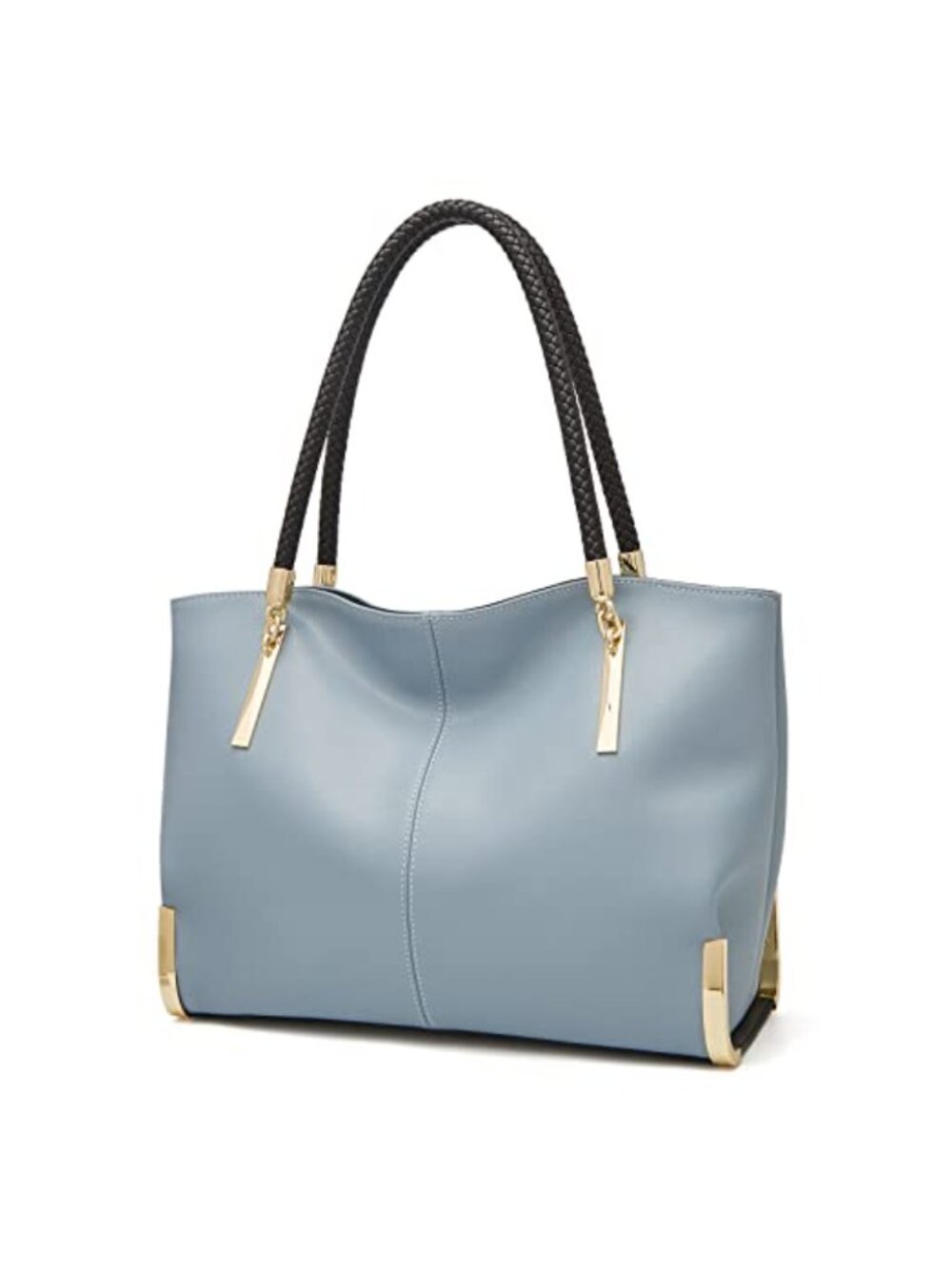 Large Capacity Genuine Leather Tote Top-Handle Shoulder Bag Purse Hobo